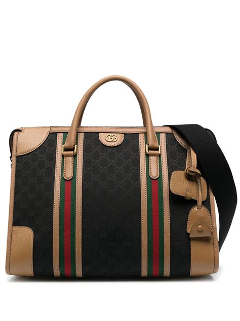 gucci bauletto medium|Men's Designer Duffle Bags .